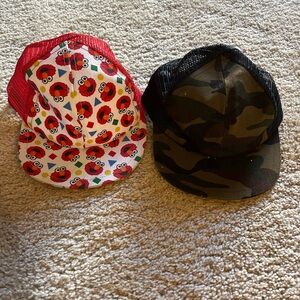 Two George Hats - Elmo and Camo